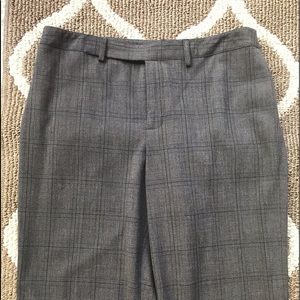 Plaid work pants